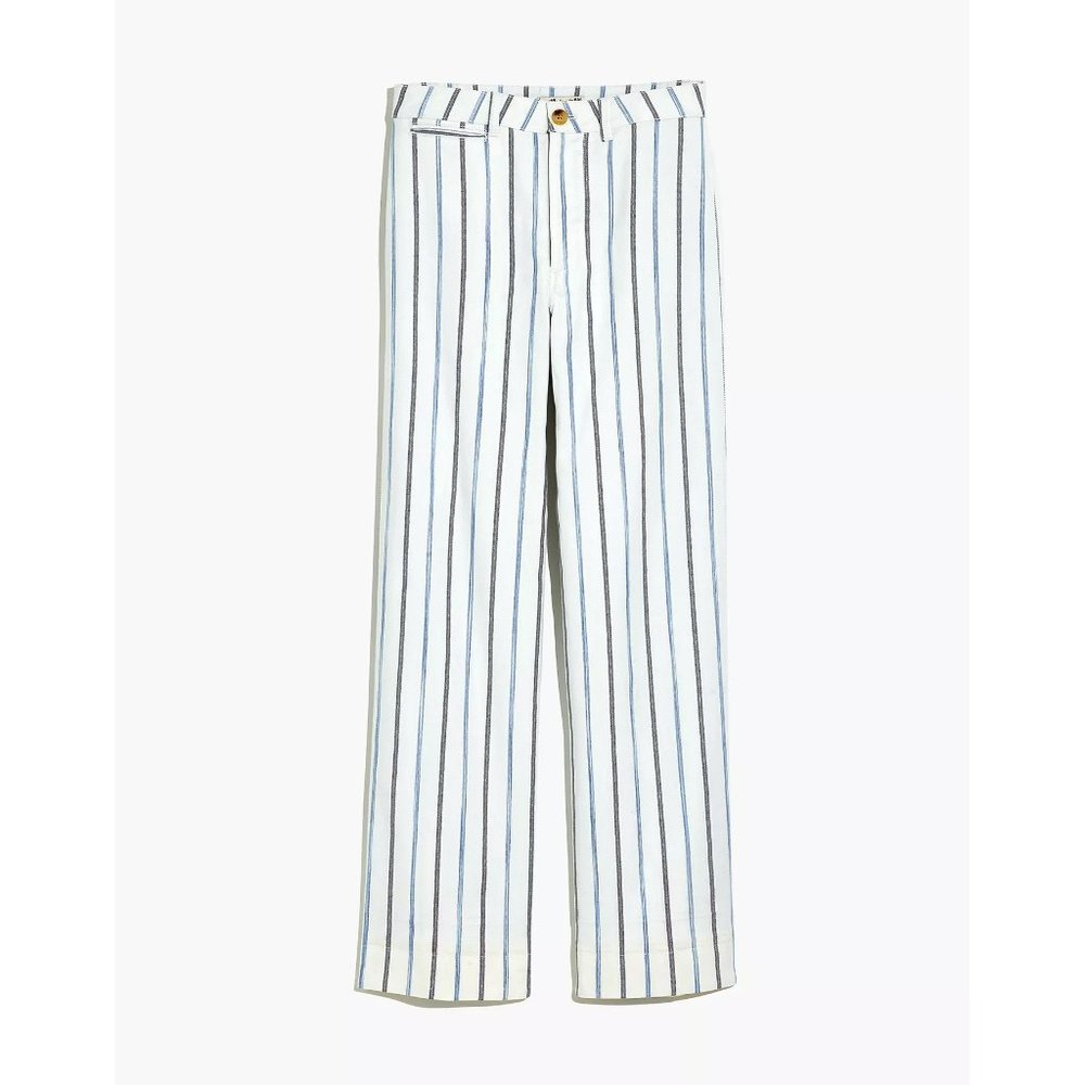 Madewell Slim Emmett Wide-Leg Crop Pants